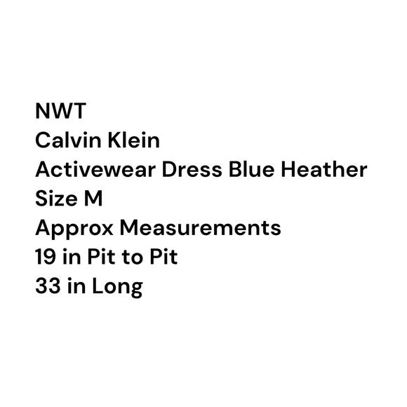 CALVIN KLEIN PERFORMANCE Dress Size M Athletic Athleisure Blue Outdoors - Picture 2 of 13